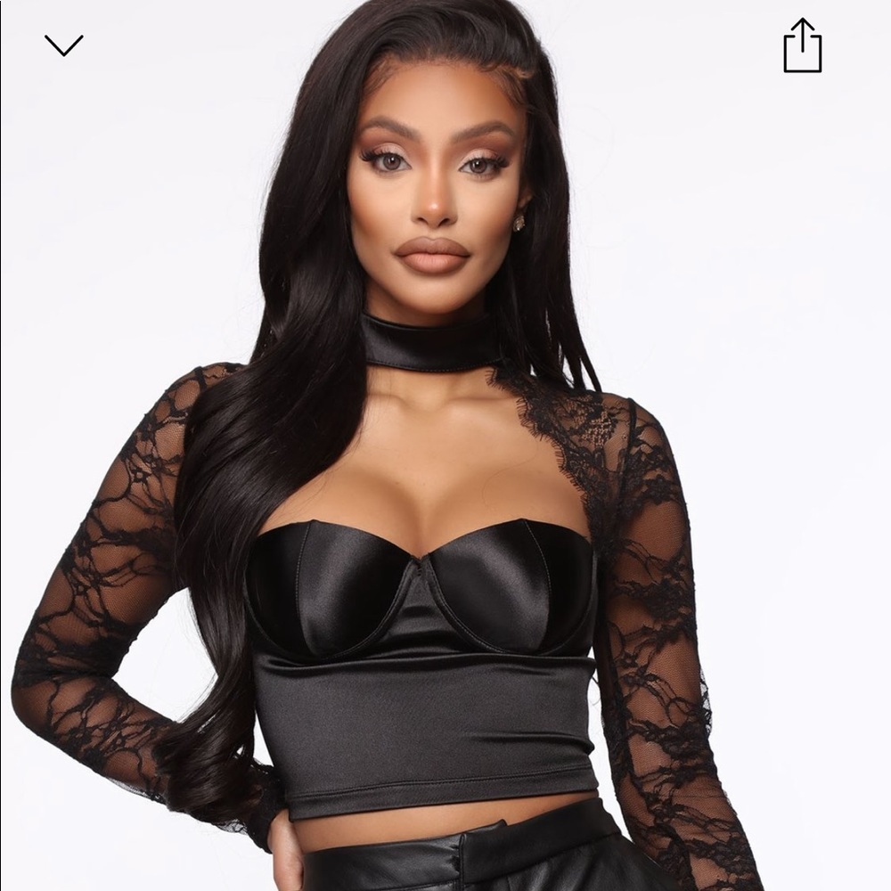 NWT FashionNova being courted crop top